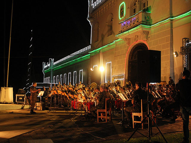 2019 11 29 Acendimento das Luzes de Natal  nos  Quarteis Generais em Santa Maria 6