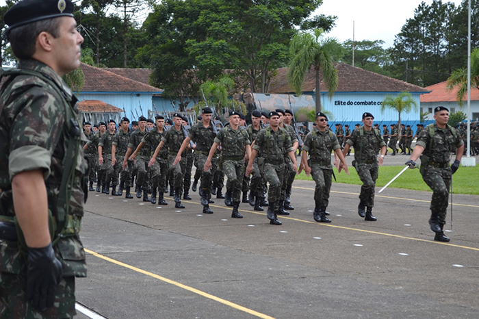 Desfile da tropa